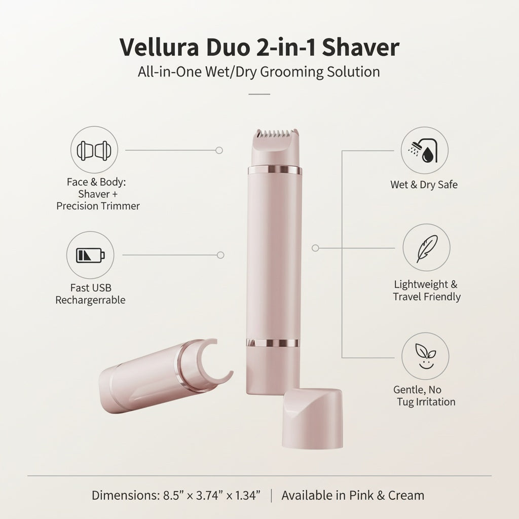 Vellura Duo 2-in-1 Shaver
