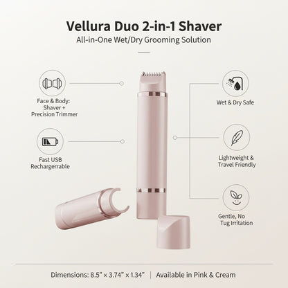 Vellura Duo 2-in-1 Shaver